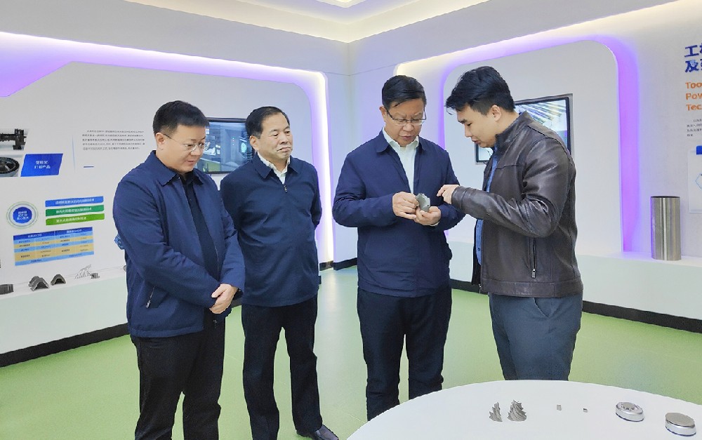 集团党委书记、董事长王德成到中机新材调研指导